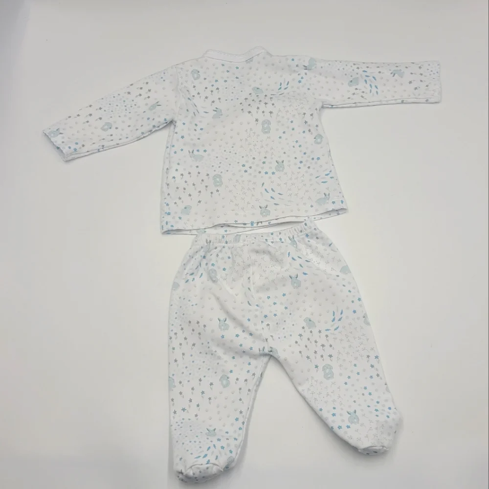 Babycottons baby boy Pima cotton bunny outfit size 3 months - Picture 6 of 6